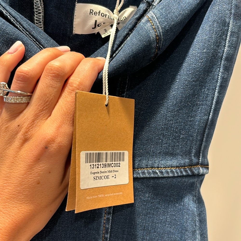 Reformation Eugenia dress size 2 - Picture 2 of 3